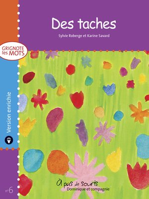 cover image of Des taches--version enrichie